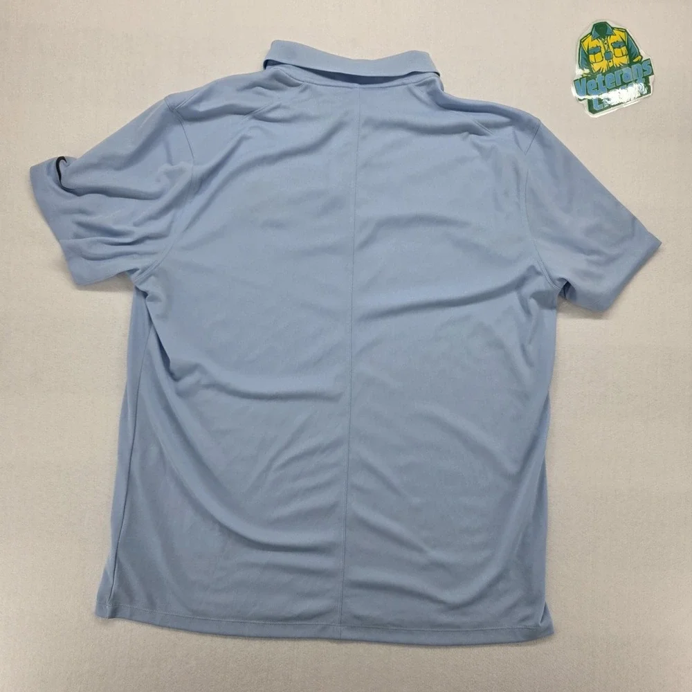 Nike Dri-FIT PGA Quail Hollow 2025 Golf Polo Mens Large Preppy Wicking Shirt EUC